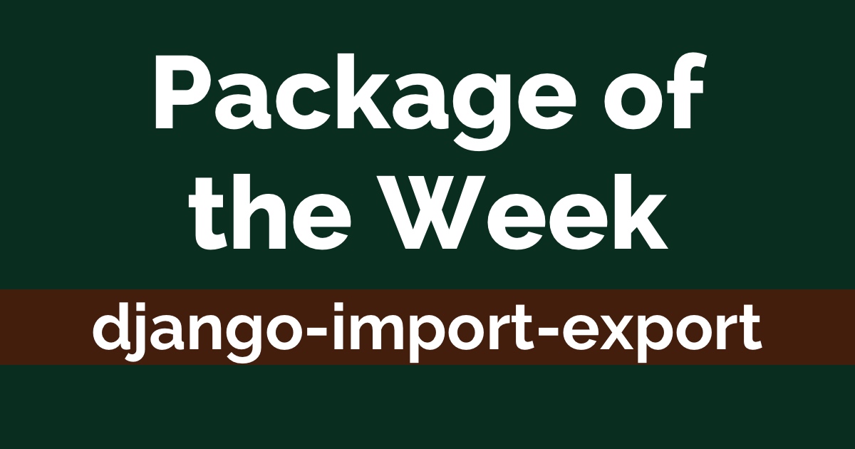 How to Use django-import-export